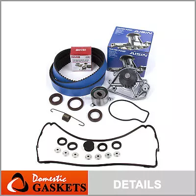 Timing Belt Valve Cover Water Pump For 90-95 Acura Integra B18A1 B18B1 Non-VTEC • $88.28