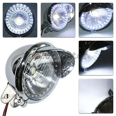 Motorcycle Angel Eye Fog Light Headlight Lamp For Suzuki Boulevard C50 T S40 C90 • $22.77