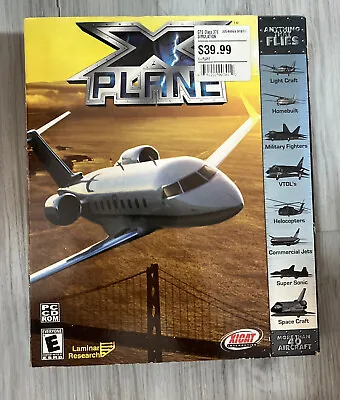 X-Plane (PC 2000 XICAT Interactive) Airplane Simulator Unopened NIP • $50