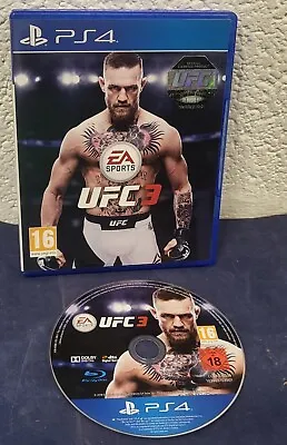 UFC 3  - Sony PlayStation 4 PS4 VGC • £11.99