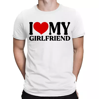 I Love My Girlfriend Worlds Best Soulmates Forever Mens T-Shirts Tee Love Top#E9 • £3.99
