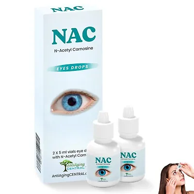 Antiaging Central Nac Eye Drops- Made In The USA Shipped In The USA • $40.99