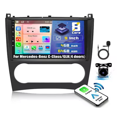Cam+ For Mercedes Benz C-Class W203 2004-2007 Android 13 Car Stereo Radio 4+64G • $209.99