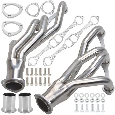 Headers For Chevy Small Block SB V8 262 265 283 305 327 350 400 Stainless Steel • $118.99