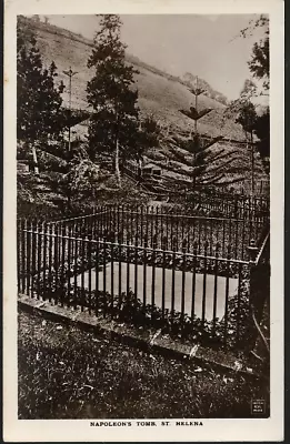 St. Helena - Napoleon's Tomb - RP Postcard C.1920s • £4.99