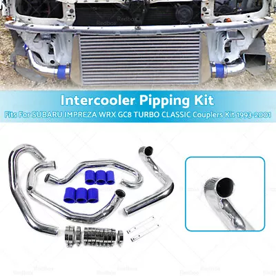 INTERCOOLER PIPING FIT SUBARU IMPREZA WRX GC8 TURBO CLASSIC Couplers Kit 93-01 • $193.30