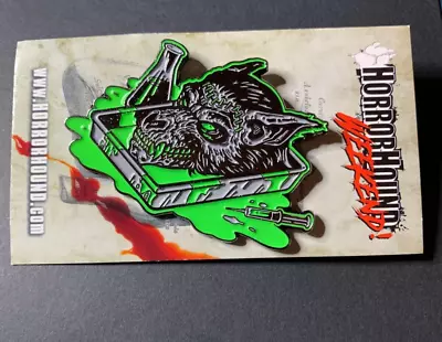 HorrorHound Weekend 2024 VIP Re-Animator Enamel Pin Limited Edition • $78