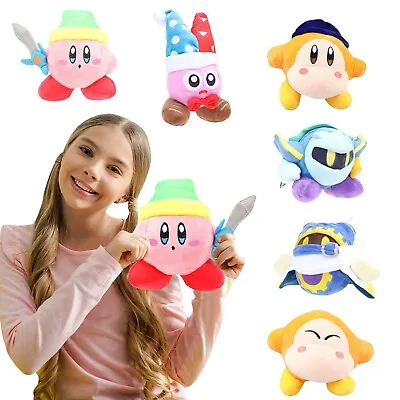 15-26cm Soft Stuffed Toys Plush Kirby Game Character Gifts Children Kid AU • $16.18