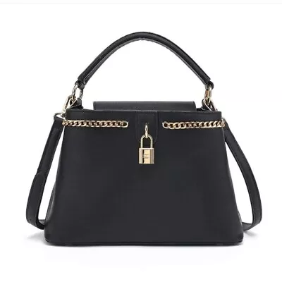 Top Handle Bag Chain Detail Bag • £10