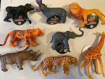 Zoo Wild Animal Set Of 8 Great Figures  Or Jurassic Era Set Of 6 Great Figures • £9.99