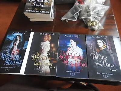 4x Adele Clee Paperback Books- Lost Ladies Of London Series  Books 1-4 • £9.99