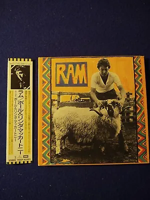 Paul McCartney--Ram Japanese Import Mini-LP CD With OBI Strip • $34.99