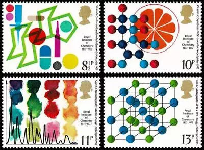 1977 Royal Institute Of Chemistry (SG1029-1032) MNH/UM Stamp Set • £1.05