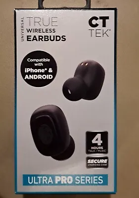 CT Tek Universal True Wireless Earbuds Ultra Pro Series • $8.99