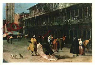 Picture Postcard; Venice Venezia St. Mark's Square Francesco Lazzaro Guardi • £3.49