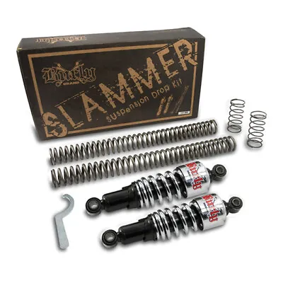 Chrome Slammer Kit - Complete Fork & Shock Lowering In 1 Hour Or Less B28-1004 • $339.94