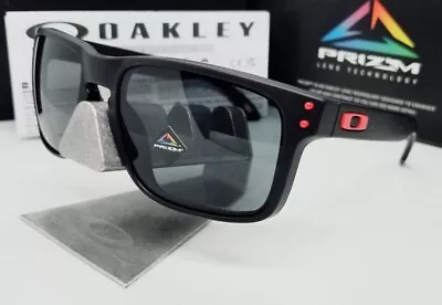 Oakley HOLBROOK Matte Black PRIZM Grey OO9102-U2 Sunglasses NEW IN BOX Authentic • $89.99