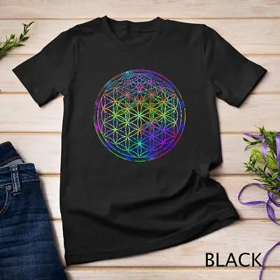 Geometric Chakra - Psychedelic Sacred Geometry T-Shirt Unisex T-shirt • $16.99