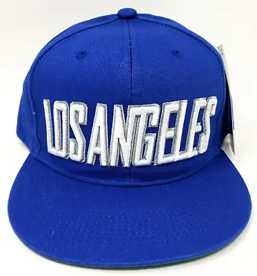 Los Angeles LA City Snapback Hat Cap Adult OSFM Adjustable Blue New • $15.95