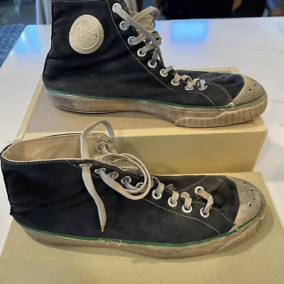 Sz 10 Original 50s? Ball Band Sneakers Canvas Hi Top Shoes Vintage • $60