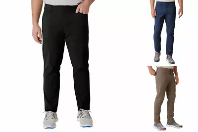 Weatherproof Vintage Men’s Tech Pant Regular Fit Blue Black Tan Colors Flex • $22