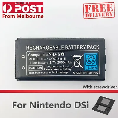 New Rechargable Battery Pack For Nintendo DSi 3.7V 2000mAh • $12.79