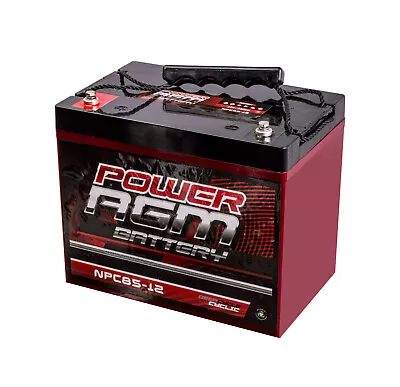 80Ah Amp Hour Battery Agm Sla 12 Volt 12V Deep Cycle Dual Fridge Solar 85Ah New • $299.95