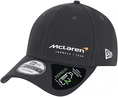 New Era 9Forty McLaren Formula 1 F1 Racing Baseball Hat Dark Grey Authentic New • $32.95