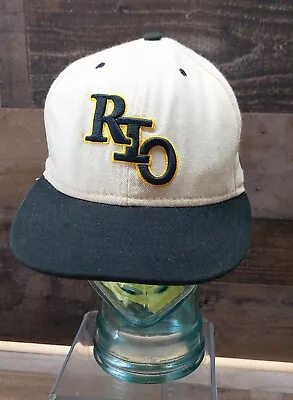 Rio Mustangs Mascot Logo New Era FlexFit Hat Size 7 1/2 • $13.57