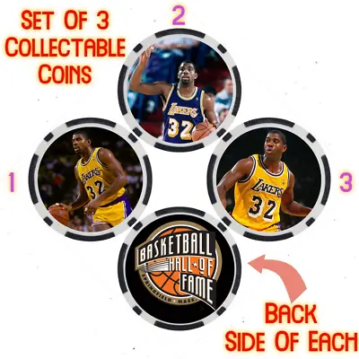Magic Johnson - Basketball Hall Of Fame - Collectable Coin Set • $24.89