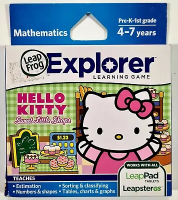 Leap Frog Explorer Hello Kitty Mathematics/Leapster/ Leappad/Preschool/ • $17.95