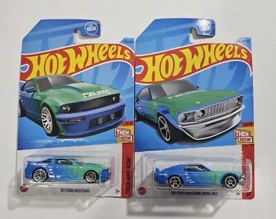 Hot Wheels 2023 '07 Ford Mustang FALKEN TIRES/ '69 Ford Mustang Boss 302 • $18.50