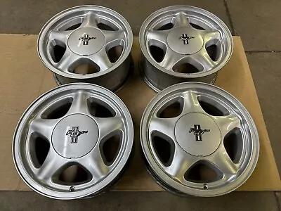 87-93 Ford Mustang Pony Wheels 16x7  4 Lug Aluminium Rims Factory RESTORED! OEM • $699.99