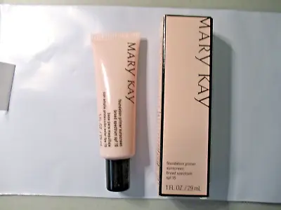 MARY KAY ~ FOUNDATION PRIMER ~ SPF Is Expired ~ Unused In Box • $13.50