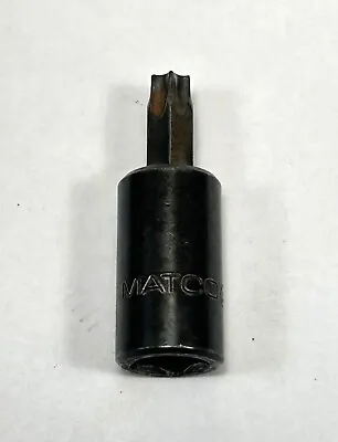 Matco Tools T45 TORX BIT In 3/8  DRIVE B45TXPI BLACK OXIDE SOCKET • $10.50