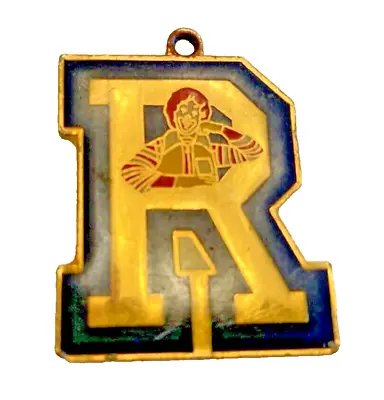 Pendant Charm Ronald McDonald R Advertising Jewelry Vintage • $19.85