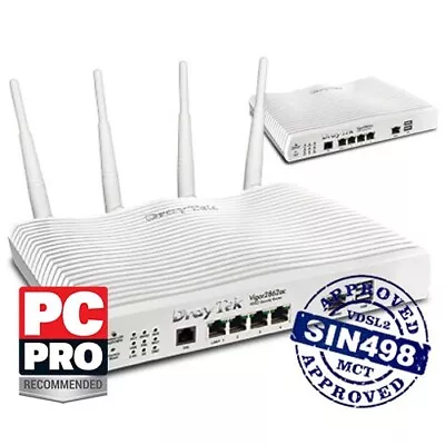 Vigor 2862 Series VDSL/ADSL Router Firewall • £35