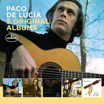 Paco De Lucia - 5 Original Albums (Decca Records) CD Box Set • £13.99