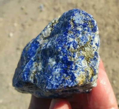 0.28 LB AAA  Plus Afganistan Lapis Lazuli/Pyrite Rough Specimen (Q1) • $40