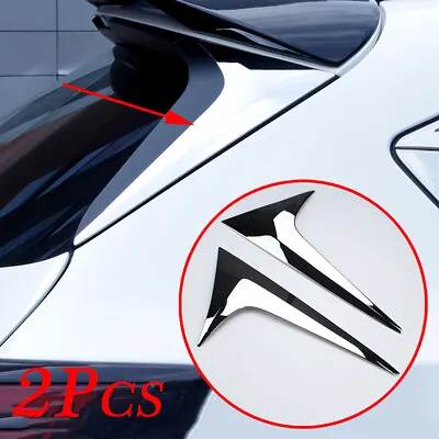 Rear Window Triangle Cover For Mazda CX-5 KF 2017-2023 Chrome Trim Accessories • $49.39