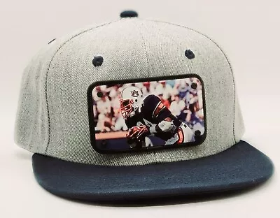 Bo Jackson Hat Raiders Royals AuburnMetal Patch  Decky Flat Bill Snapback • $29.99