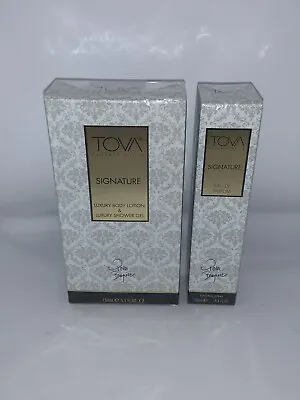 £89.99 • Buy Tova Signature Set EDP Spray 100ml & Luxury Lotion & Shower Gel 2x150ml SEALED 