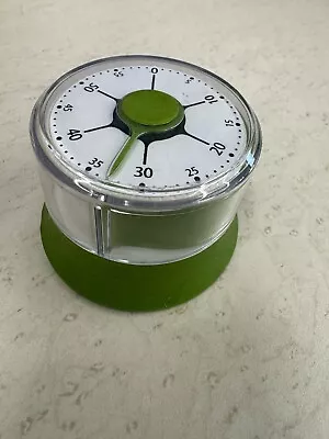 Deluxe Kitchen Classroom 60 Minute Cooking Wind Up Mechanical Timer Trudeau • $5