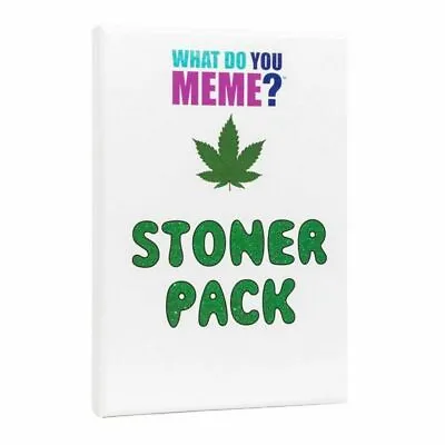 $21.69 • Buy What Do You Meme? Stoner Expansion Pack With 65 Brand New Cards