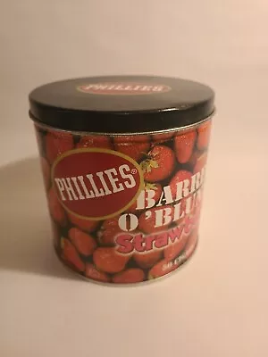 Vintage Phillies Strawberry Barrel O' Blunts Tobacco Cigar Tin RARE COLLECTIBLE  • $39