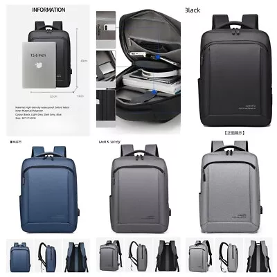 Waterproof Laptop Backpack Computer Bag 15.6 • $39.99