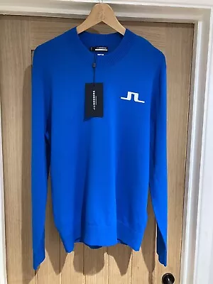 BNWT Men’s J.Lindeberg Gus Golf Jumper RRP £150 Large • £46.85