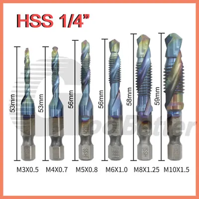 HSS Tap Taps Metric M2 M3 M4 M5 M6 M7 M8 M9 M10 Hand/Machine NEW  • £2.63
