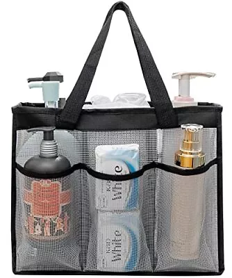 Mesh Shower Tote Caddy With Separated Main CompartmentPortable Toiletry Bag F... • $23.24