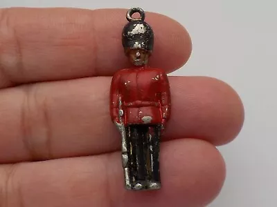 Nice Old Vintage Queens Guard Pendant • £18